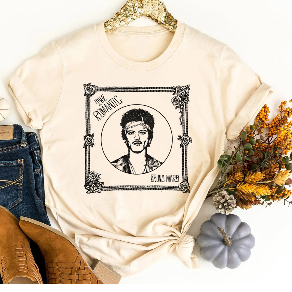 Summer Goth Clothing - Camiseta de Bruno Mars para mujer,