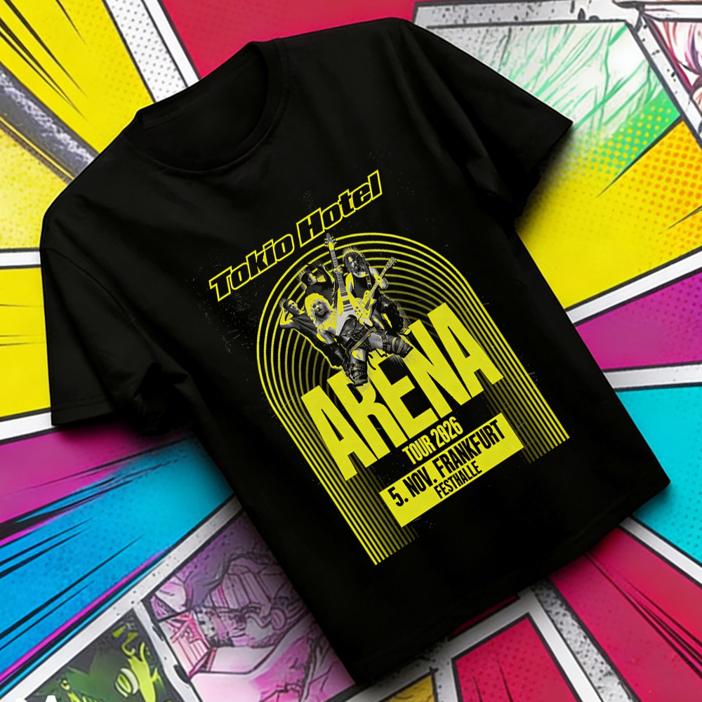 Summer Clothing Teens - Camiseta de Algodón de Tokio Hotel