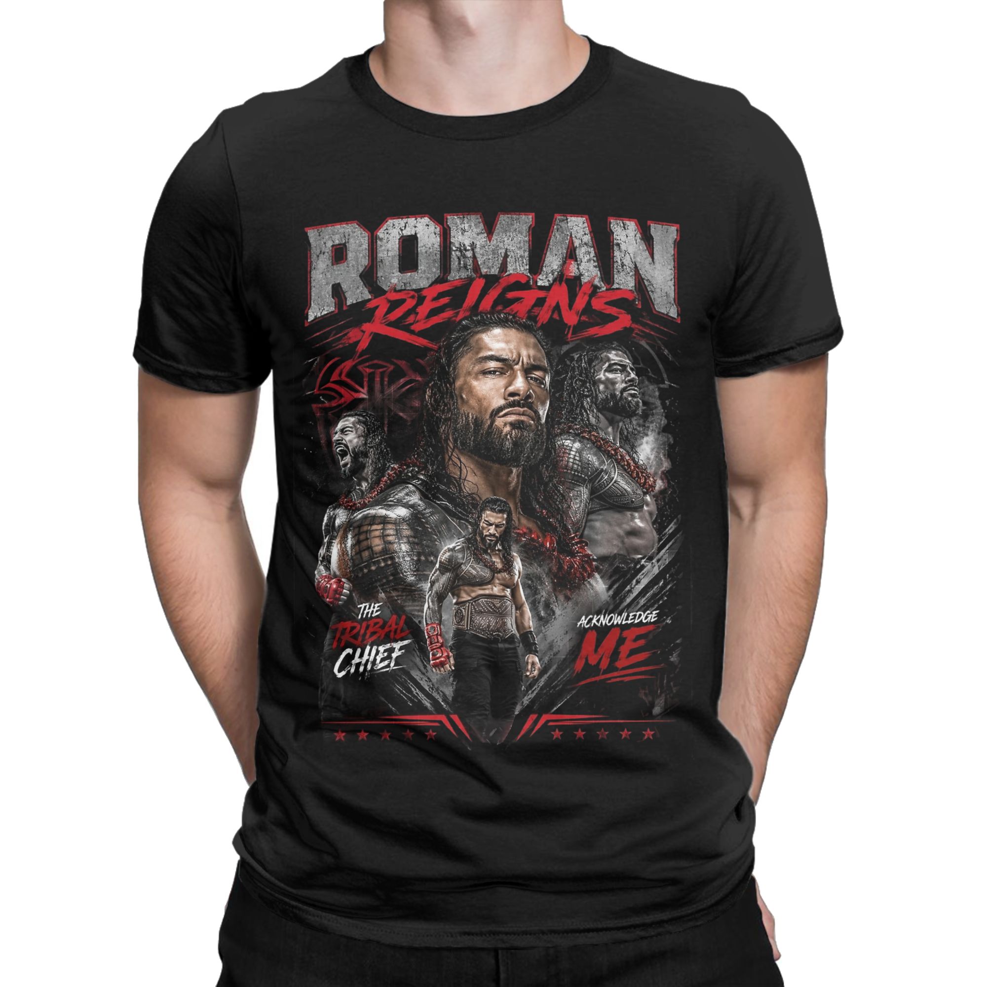 Summer Clothing Ideas - Camisetas Romans Reigns Tribal Chief para