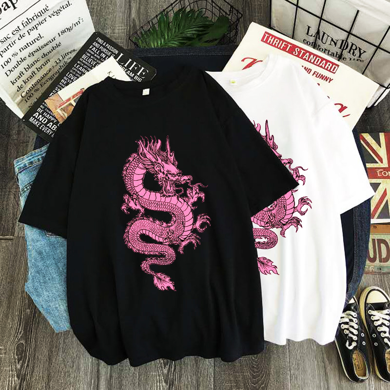 Summer Goth Clothing - Camisetas para mujer, Tops de dragón