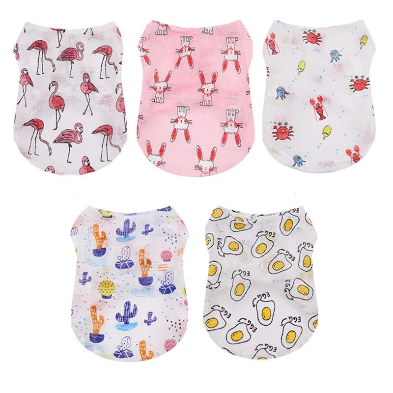 Summer Loving Clothing - Chaleco para perro de dibujos animados,
