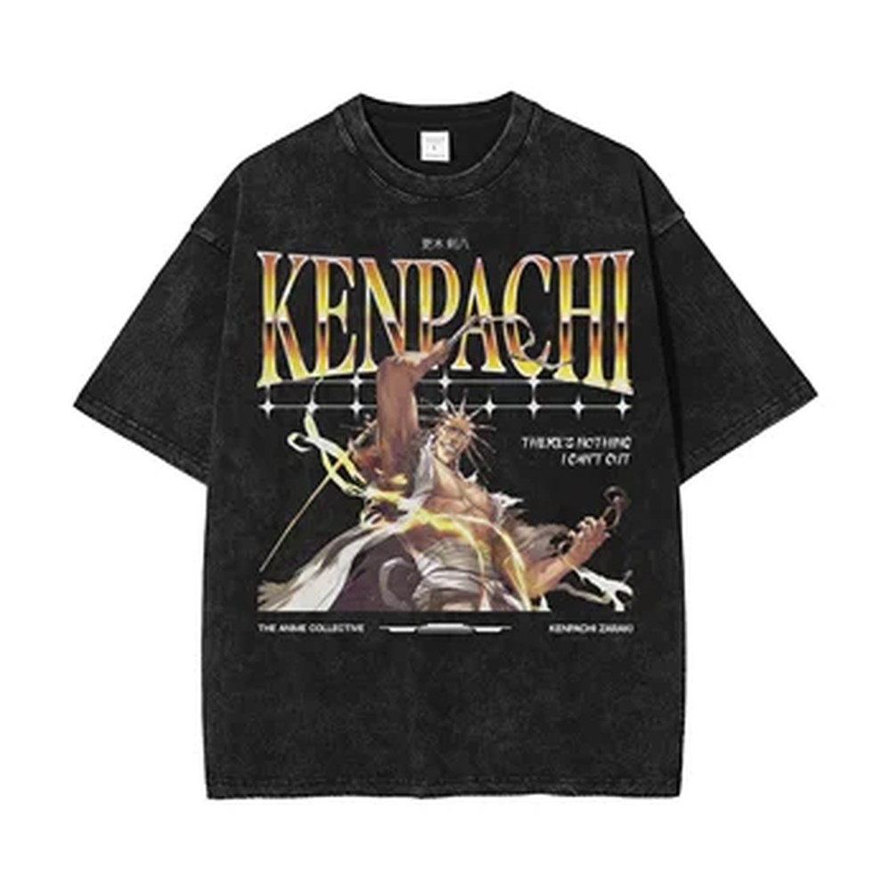 Summer Clothing Italy - Camiseta de Anime BLEACH Zaraki Kenpachi