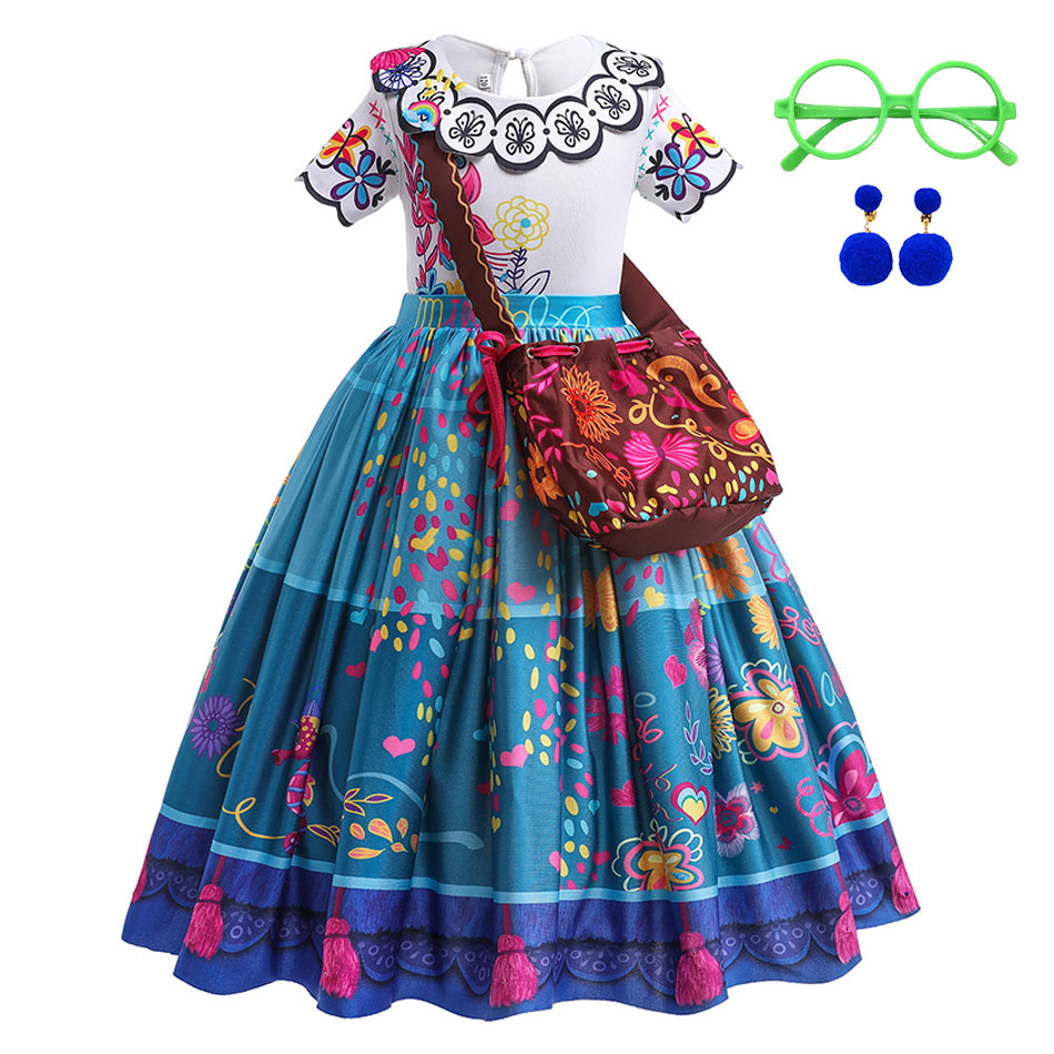 Summer Kids Clothing - Disfraz de princesa para niñas, Encanto,