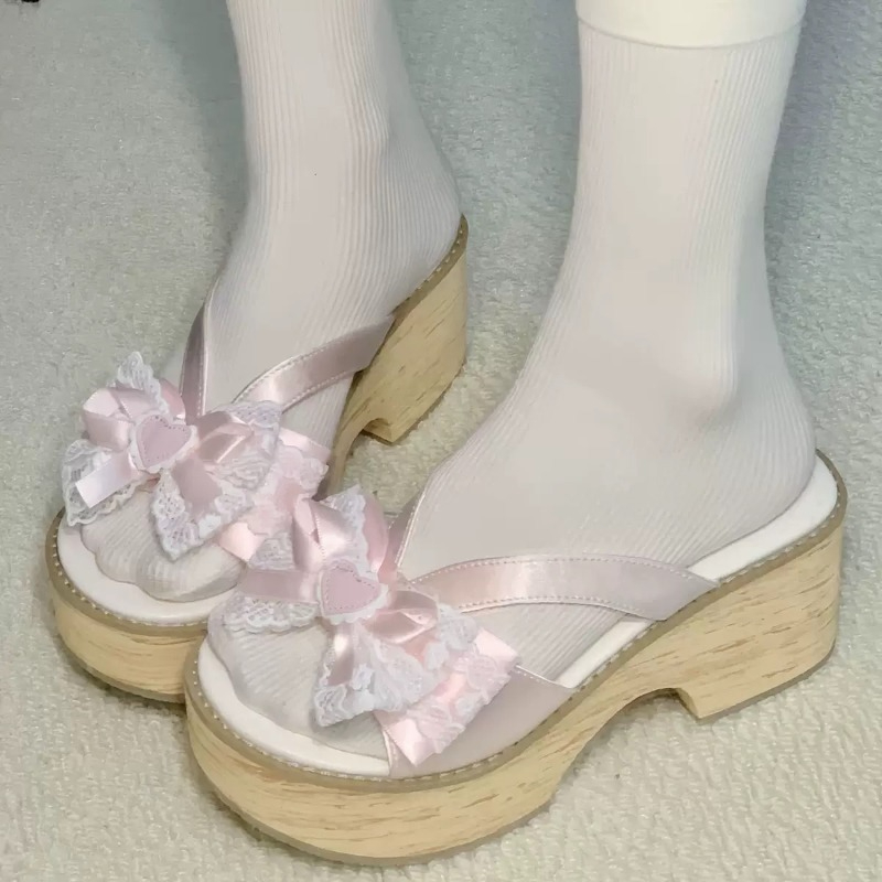 Summer Clothing For Petite Women - Sandalias de Plataforma con Suela Gruesa