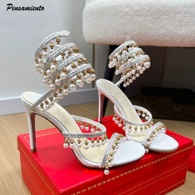 Summer Clothing For Petite Women - Sandalias de gladiador de lujo con