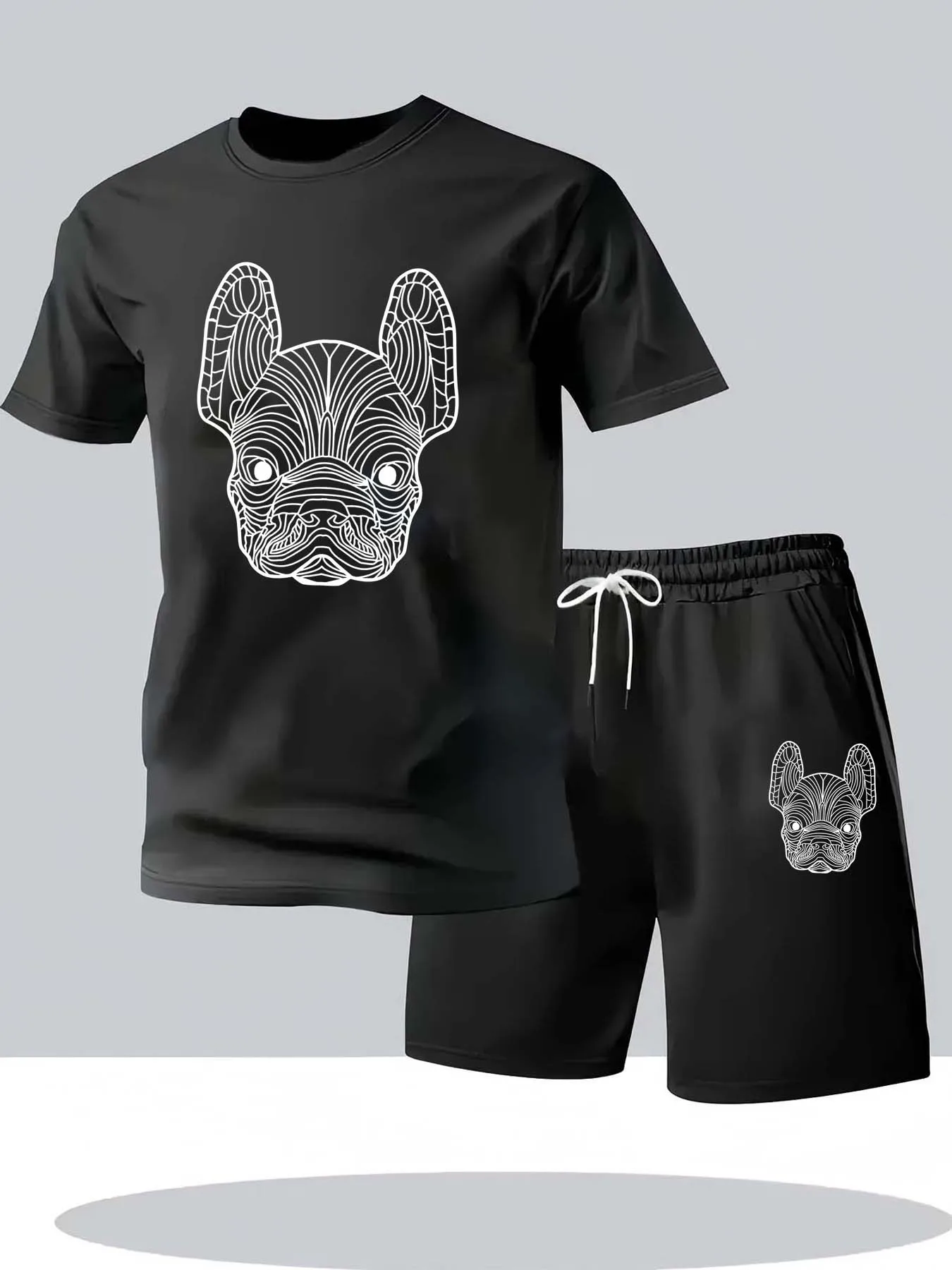 Summer Clothes Fashion - Conjunto de camiseta y pantalones cortos