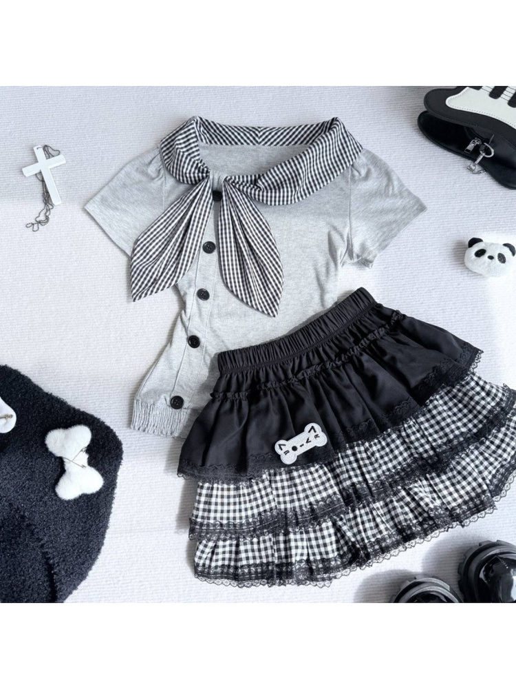 Summer Clothing Old Navy - Conjunto de Falda Estilo Colegial Japonés