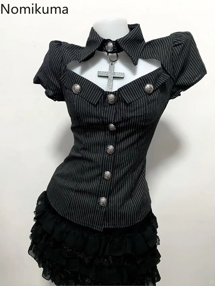 Conjuntos góticos de dos pieza - Summer Goth Clothing reseña y precio