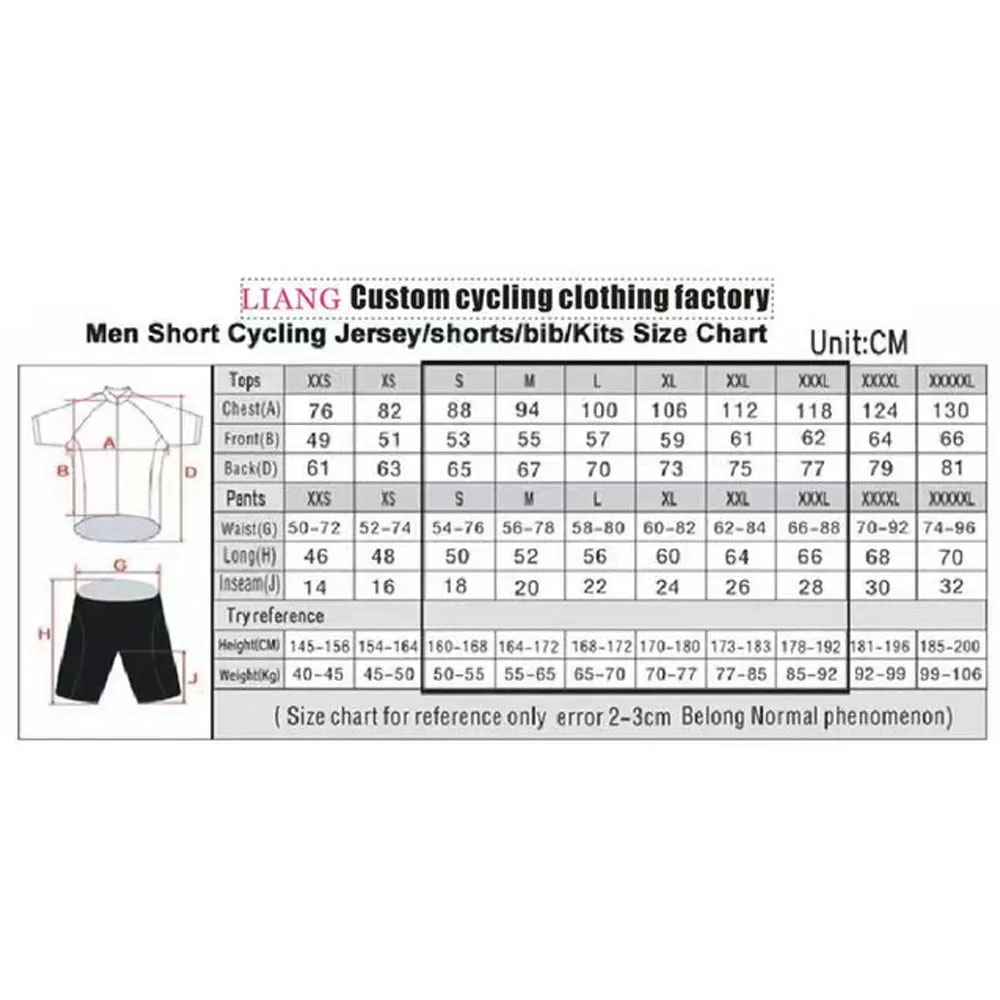 Conjunto de Jersey de Ciclismo - Summer Clothing Italy reseña y precio