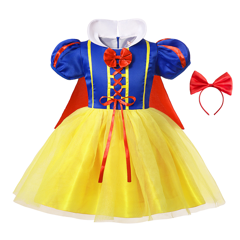 Vestido de princesa Blancaniev - Summer Kids Clothing reseña y precio