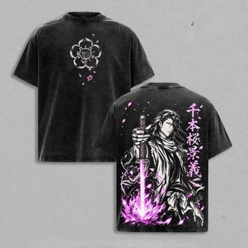 Camiseta Kuchiki Byakuya BLEAC - Summer Clothing Italy reseña y precio