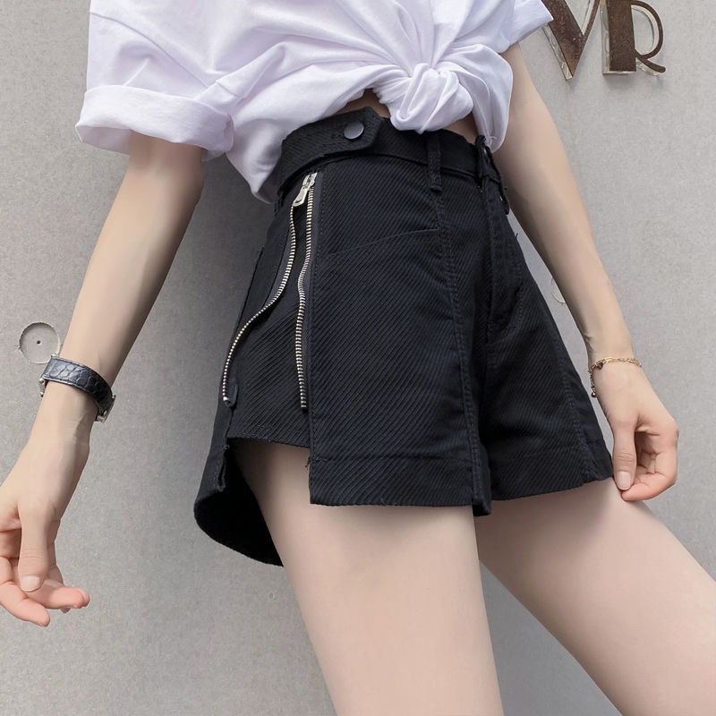 Shorts de mezclilla rectos par - Summer Clothing Design reseña y precio