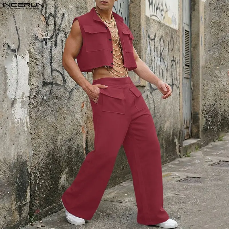 Conjuntos INCERUN para Hombre, - Summer Clothes Fashion reseña y precio