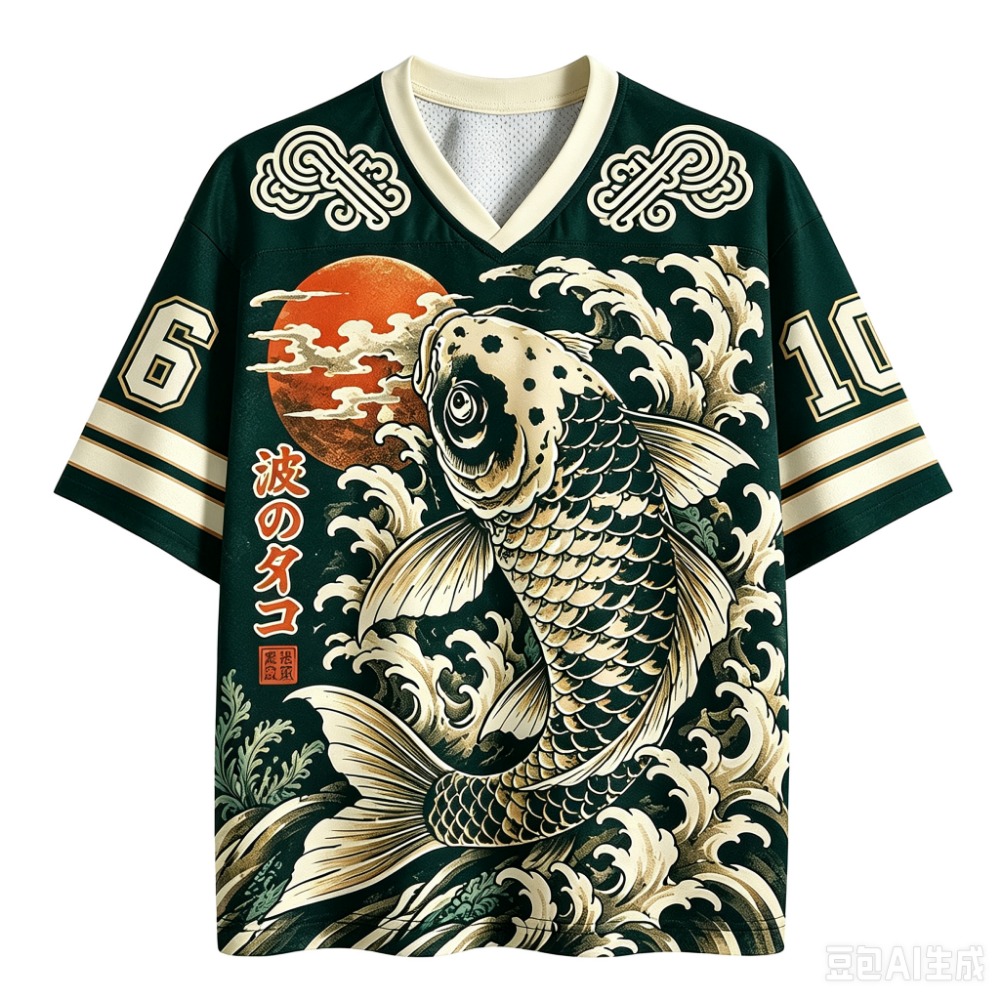Camiseta con cuello en V para  - Japanese Summer Clothing Men reseña y precio