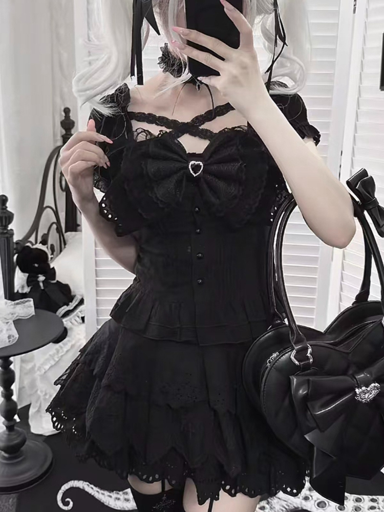 Conjunto de 2 Piezas de Verano - Summer Goth Clothing reseña y precio