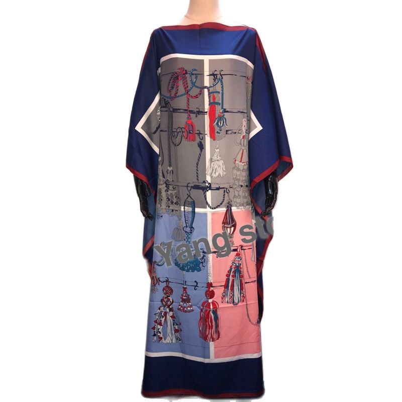 Vestido largo de seda estampad - Summer Clothing Recommendations reseña y precio