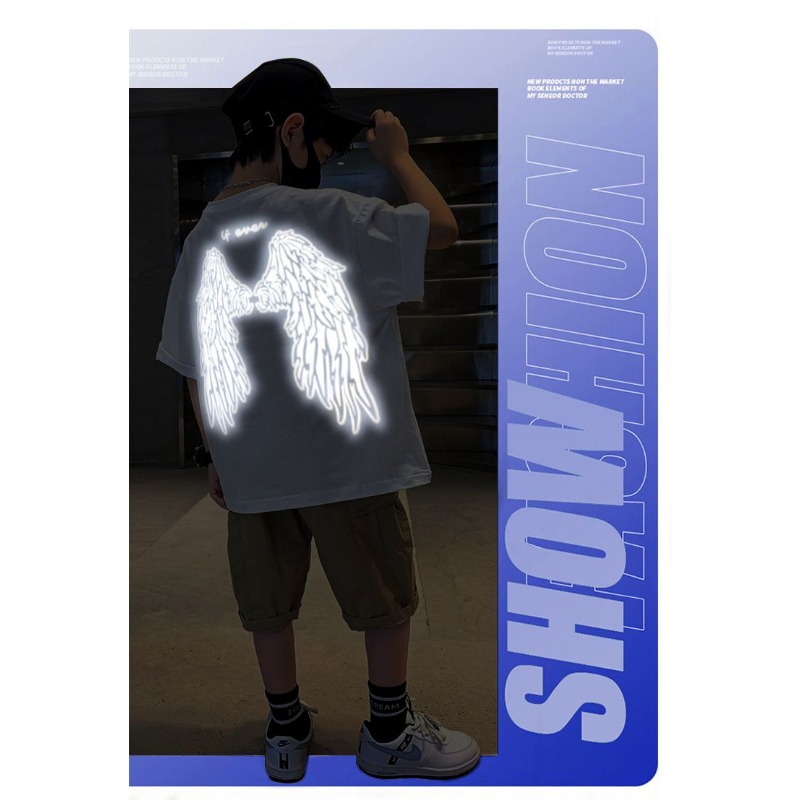 Camiseta con alas reflectantes - Summer Clothing Teens reseña y precio