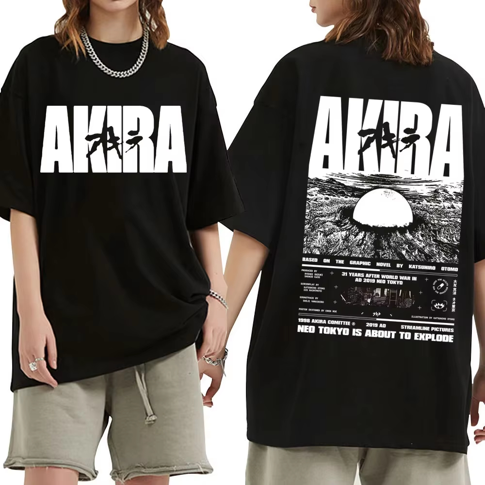 Camiseta gráfica de anime japo - Japanese Summer Clothing Men reseña y precio