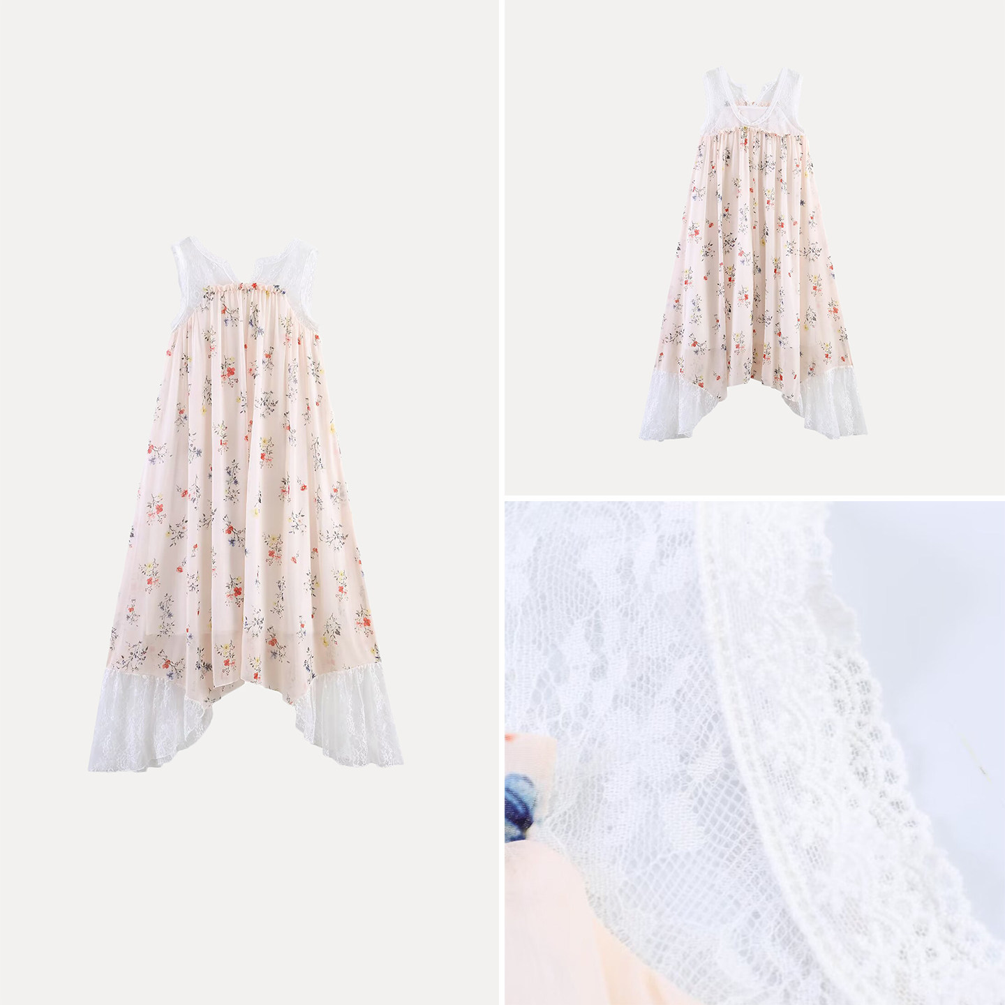 Vestido sin Mangas con Ribete  - Summer Line Clothing Brand reseña y precio