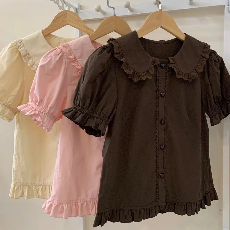 Camisas japonesas Kawaii Lolit - Summer Kids Clothing reseña y precio