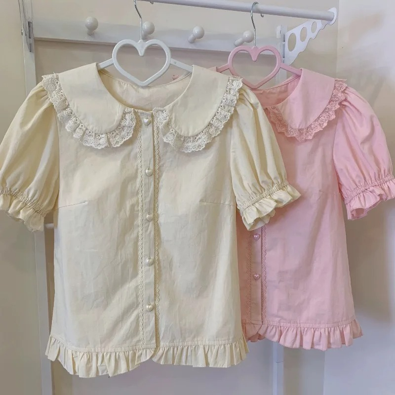 Camisas japonesas Kawaii Lolit - Summer Kids Clothing reseña y precio