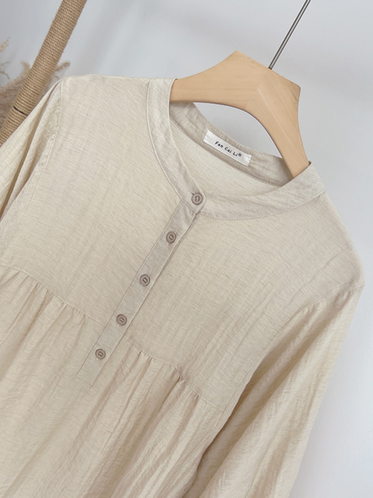 Camisas sueltas de cuello redo - Summer Clothing In Japan reseña y precio