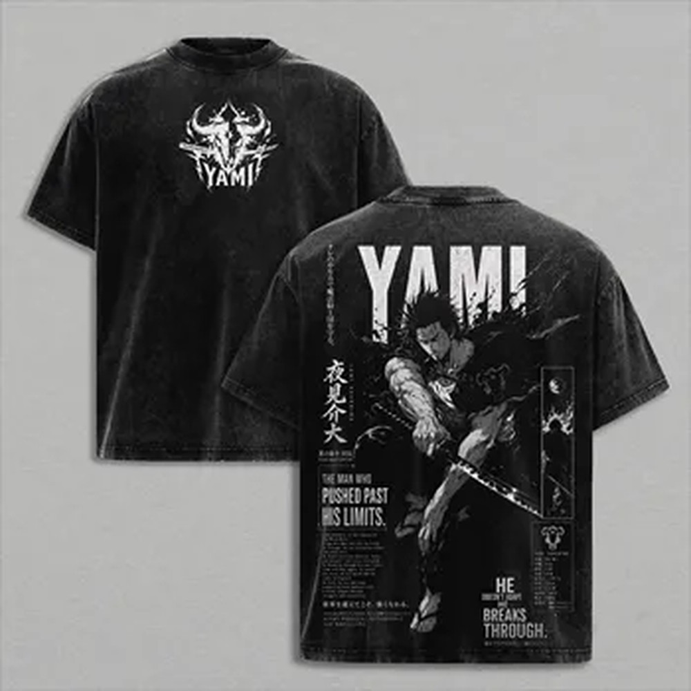 Camiseta Manga Black Clover Ya - Summer Clothing Italy reseña y precio
