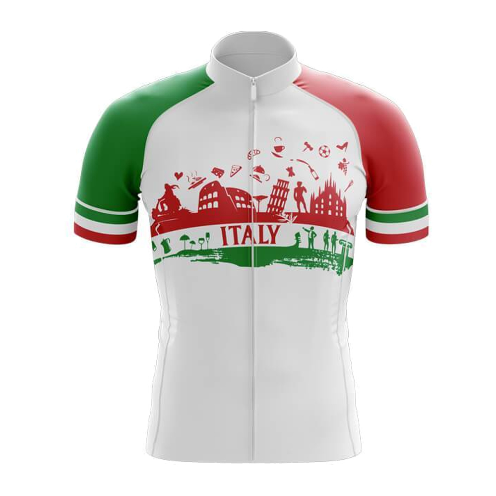 Conjunto de Jersey de ciclismo - Summer Clothing Italy reseña y precio