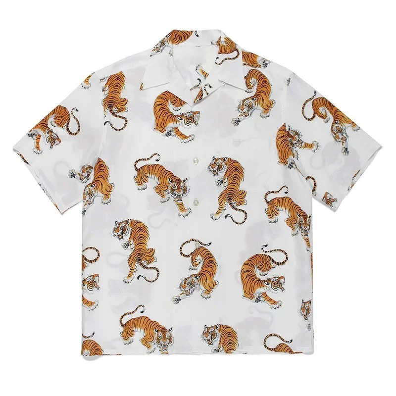 Camisa con estampado de tigre  - Summer Clothing Recommendations reseña y precio