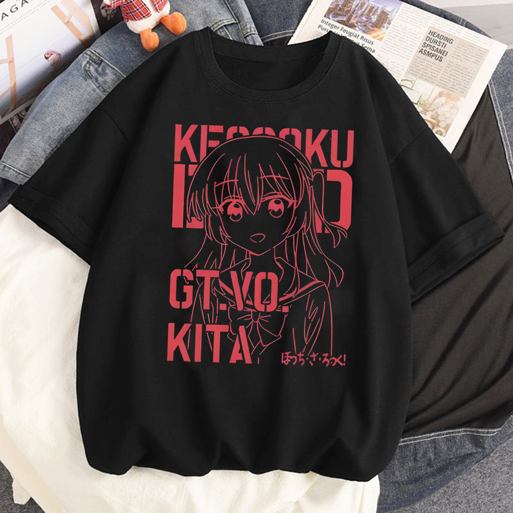 Camiseta Bocchi The Rock para  - Summer Clothing Teens reseña y precio