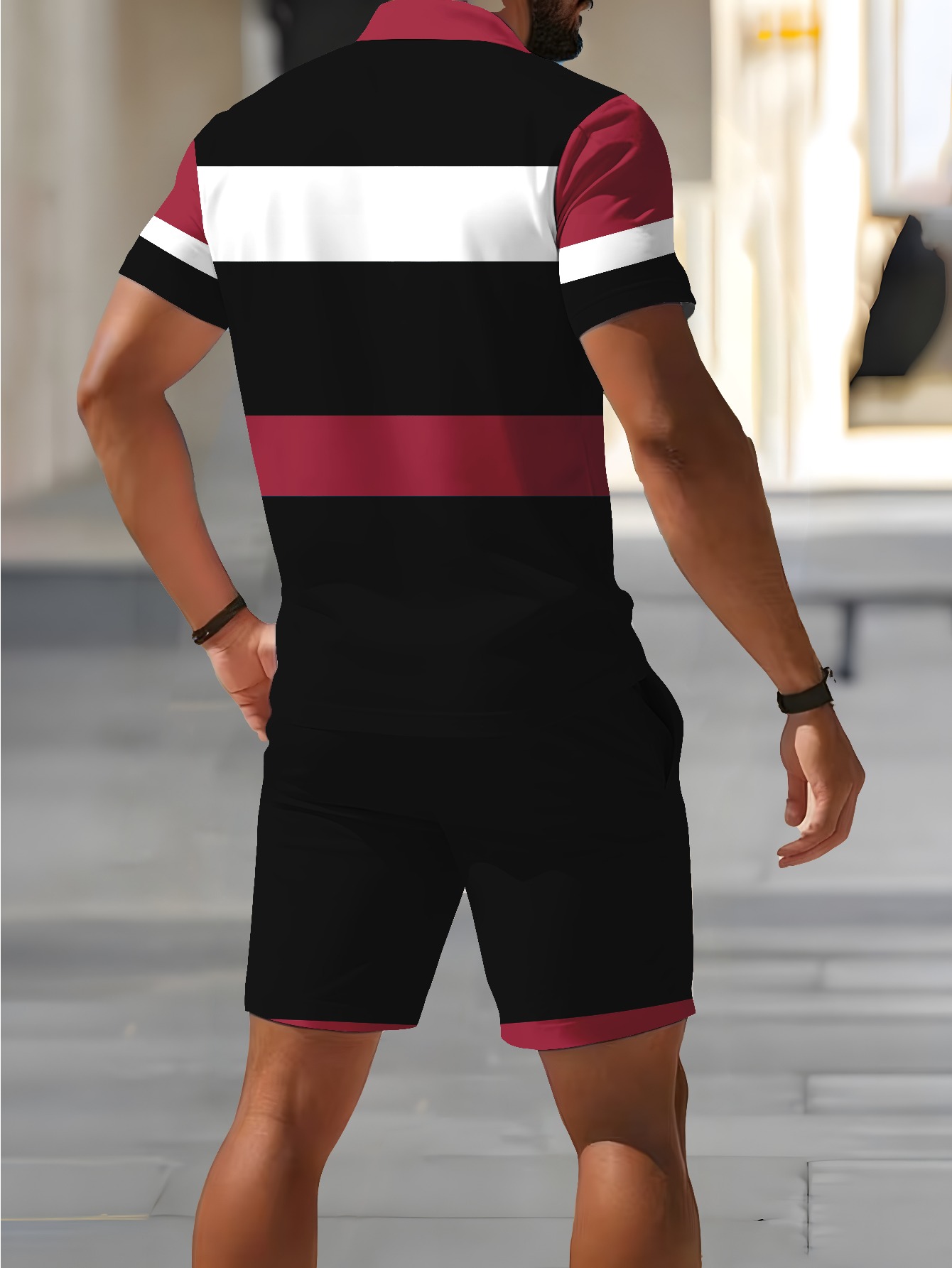 Conjunto de Polo para Hombre V - Summer Clothing Design reseña y precio