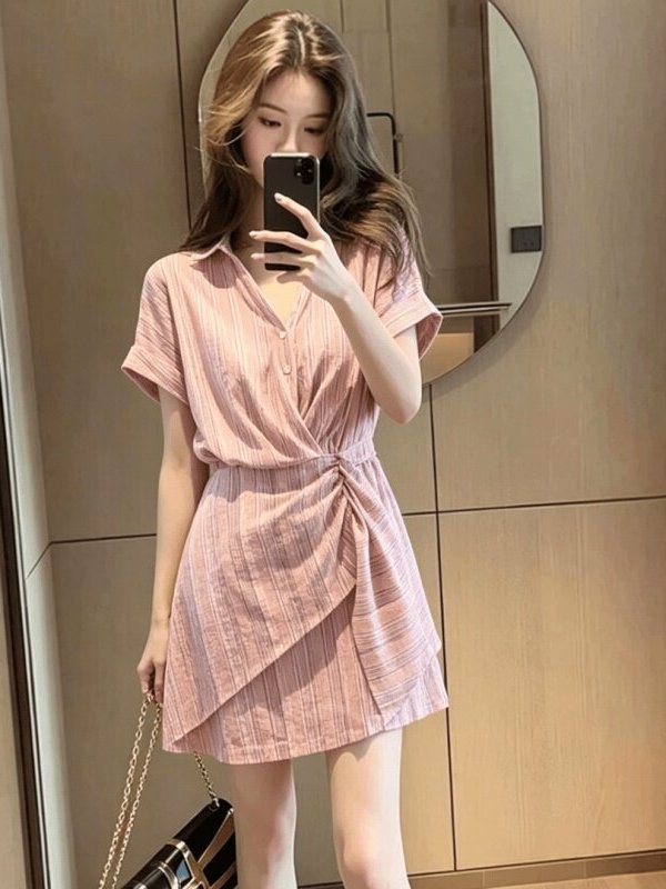 Vestido de Verano con Rayas, M - Summer Line Clothing Brand reseña y precio